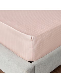 اشتري Hampton Cotton Sateen 220 Thread Count Single Fitted Sheet - 90x200 cm في السعودية