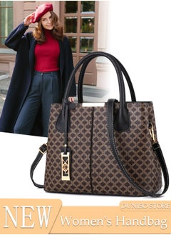 Buy Women's Fashion Handbag Faux Leather Crossbody Bag For Women Large Capacity Tote Bags Top Handle Satchel Fashionable Travel Shoulder Bag For Ladies in Saudi Arabia