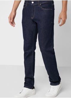 Buy Casual Slim Fit Rinse Jeans in Saudi Arabia