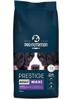 Buy Pro Nutrition Prestige Maxi Adult Maxi Dry food 15Kg in UAE