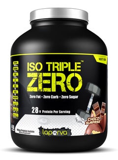 Buy Laperva Iso Triple Zero Next Generation, Supports Muscle Growth and Recovery, Rapidly Absorbed, 0 sugar & 0 carb & 0 fat, Choco Surprise Flavor, 4 Lbs in UAE