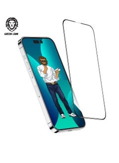 Buy 14 PRO M14 PRO MAX CLEAR  SCREEN PROTECTION GREEN LION in UAE