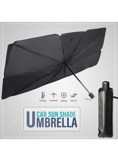 Buy Car Sun Shade for Windshield Foldable Parasol Sunshade Umbrella Blocks UV Rays Sun Visor Protector Sunshade to Keep Your Vehicle Cool 1 Pcs 140X79 CM - in Saudi Arabia