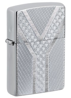 اشتري Zippo AE401574 162 South Africa Flag Armor Brushed Chrome Windproof Lighter في الامارات