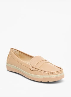 اشتري Solid Slip-On Moccasins في الامارات