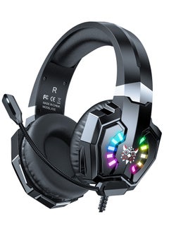 Buy X32 RGB Noise Cancelling Wired Headphones Gaming Headset in Saudi Arabia
