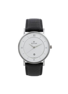 Buy Men Analog Round Shape Leather Wrist Watch - 9162SL04 - 42.55 Mm in UAE