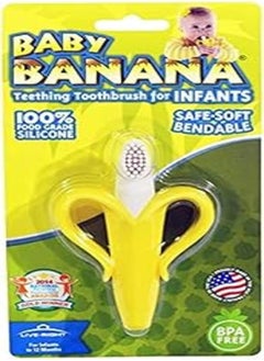 Buy BABY BANANA Teething Toothbrush for Infants Teether in Egypt