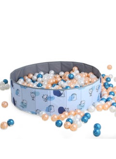 Buy Little Story - Portable Ball pit with 90 balls and Carry bag - Multicolor in UAE