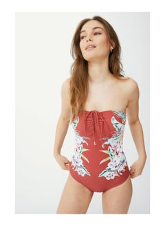 Buy Bahama Bandeau Swimsuit With Straps in UAE