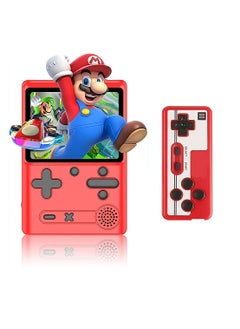 Buy Red Retro Handheld Game Console with 500 Classical FC Games 3.0 Inches Screen Portable Video Game Consoles Handheld Video Games Support for Connecting TV and Two Players in Saudi Arabia