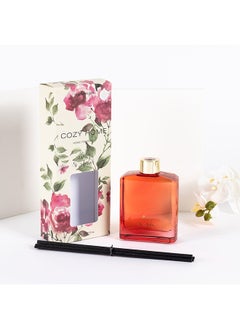 Buy Cozy Home Honey & Amber Reed Diffuser, Pink & Black - 200ml in UAE