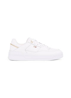 Buy Women's Enamel Flag Basketball Trainers, White - Leather in Saudi Arabia