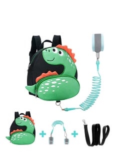 Buy 3 in 1 Toddler Harness Leash Baby Anti Lost Wrist Link Cute Dinosaur Child Safety Harness Tether Kids Walking Wristband Assistant Strap Belt for Parent Boys Outdoor Activity in Saudi Arabia