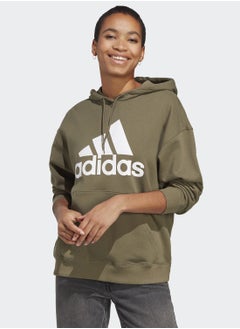 Buy Essential Big Logo Oversized French Terry Hoodie in UAE