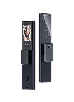 Buy Smart Door Lock Smart Lock with Camera,WiFi Video Intercom Lock,Two Way Audio,Palmprint Recognition, Fingerprint Door Lock ,Jlink APP Remote Control ,Model LS1 Greyblue in Saudi Arabia