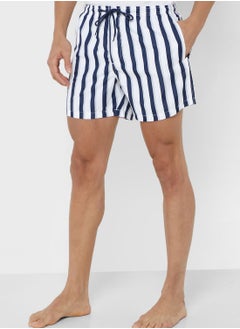 Buy Bravesoul MENS STRIPE PRINTED SWIMS in Saudi Arabia