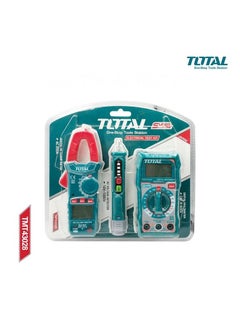 اشتري T0TAL TMT43028 Electrical Test Kit Digital Multimeter III 600V Digital AC Clamper Meter AC200A AC Voltage Detecter 12-1000V في السعودية