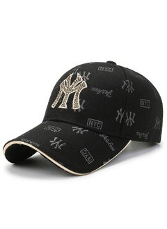 Buy Fashion Embroidered Baseball Caps Adjustable Breathable Visor For Outdoor Casual Sports Golf Caps in UAE