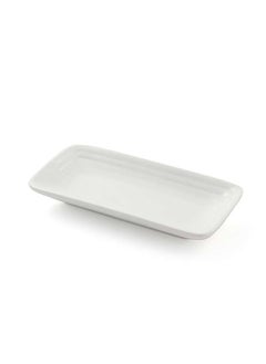 اشتري Ivory Porcelain Rectangular Dish 5.5 Inch في الامارات