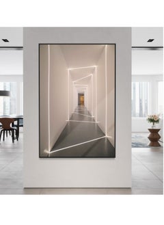 Buy Brown light Canvas Framed Wall Art in UAE