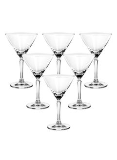 Buy Ocean Connexion Cocktail Glass, Clear – 215 Ml, Set Of 6 in UAE