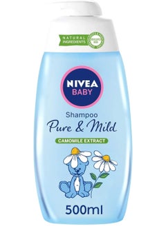 Buy NIVEA Baby Bath Shampoo, Pure & Mild Camomile Extract 500ml in UAE