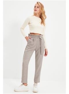 Buy Pants - Gray - Carrot pants in Egypt