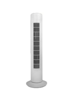 Buy Vertical Air Conditioner and Cooler for Home and Office with 3 Wind Power Settings 45W ,Tower Fan With Remote Control, Touch Panel, 3 Speed Control, 3 Modes, 12 Hours Timer in Saudi Arabia