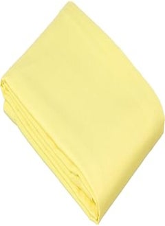 Buy Plain Cotton Pillow Case 50 * 100 cm - Yellow in Egypt