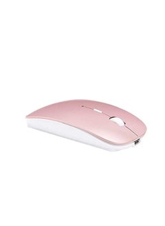 Buy Wireless Bluetooth Mouse Rechargeable Mouse for MacBook Pro MacBook Air HP Dell Acer Mouse for Laptop PC Mac iPad pro Computer gold in UAE