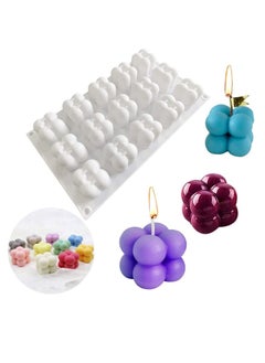 Buy 15 Cavity 3D Silicone Bubbles Cube Mold in Saudi Arabia