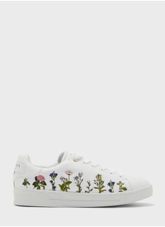 Buy Acea Bouquet Embroidered Cupsole Sneakers in UAE