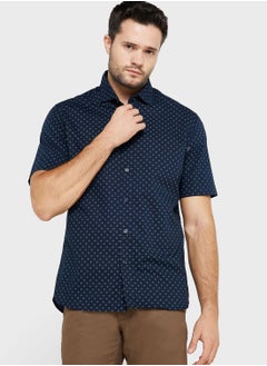 Buy Essential Micro Regular Fit Shirt in UAE