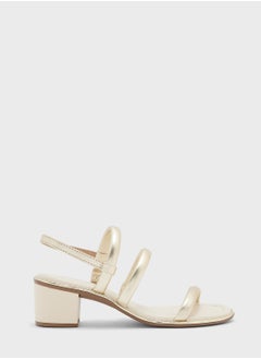 اشتري Peyton Multi Strap Mid Heel Sandals في الامارات