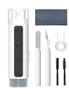 Buy 8 in 1 Cleaner Kit, Multi-Function Electronic Cleaner Kit, Keyboard Cleaner Kit with Brush, for Earbud, Phone, Bluetooth, iPad, Earphones, Computer, Camera (White) in Saudi Arabia