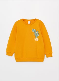 Buy Poncho Crew Neck Printed Baby Boy Sweatshirt in Egypt