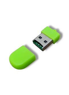 Buy External Memory Card Reader (T-Flash) MICRO SD USB (Green) in Egypt