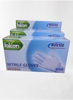 Buy Pack of 3 Nitrile Medium Powder Free in UAE