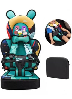 Buy Lightweight Portable Baby Booster Car Seat, Travel Car Seat, Children's car seat Cushion, Car Seat Pad, Travel Car Seat Accessories with Seat Belt and Booster Seat Pad for Car, Stroller in Saudi Arabia