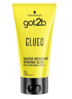 Buy Schwarzkopf got2b Glued Spiking Glue Hair Gel, Water Resistant, Strong Hold for Up to 72 Hours, 150 ml,package may vary in UAE