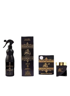 Buy Asheq Al Oud Set of Perfume 500ml and Incense 30g in Egypt