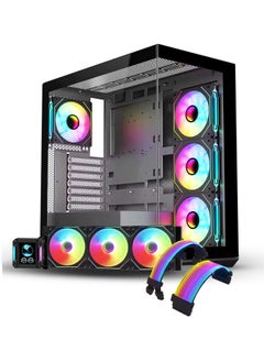 Buy Thermo Gaming PC i7-14700KF, RTX 4090 VIDEO CARD, 32GB DDR5 MEMORY, 1TB M.2, Liquid coolant screen 360M in Saudi Arabia