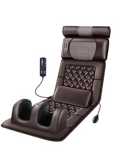 Buy Luxury Portable Full Body PU Leather Massage Mattress in UAE