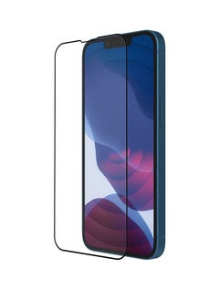 Buy iPhone 14 6.1" Screen Protector, High Quality Tempered Glass Screen Protector for iPhone 14 6.1" Black/Clear in Saudi Arabia