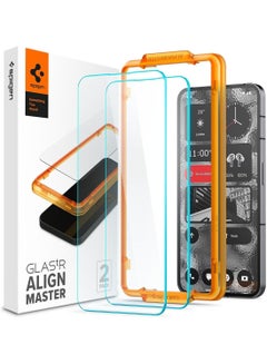 Buy Glastr Align Master Tempered Glass for Nothing Phone (2) Screen Protector - 2 Pack in UAE