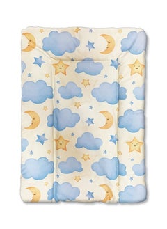 Buy Komkom Baby Changing Mat – Patterned/Sky – 1 Piece in Egypt