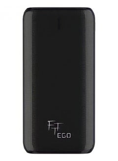 Buy EGO Power Bank 10000 mAh 2 USB Quick Charge Black - PBE-10G53PD in Saudi Arabia