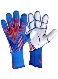 Buy Soccer Goalkeeper Gloves for Adults, Training Gloves Gear, Goalkeeper Gloves Extra Strong Grip and Non-Slip Unisex for Indoor and Outdoor Training and Match in Saudi Arabia