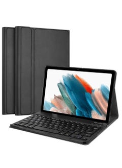 Buy Galaxy Tab A8 Keyboard Case 10.5 Inch 2022 Protective Cover Case with Detachable Wireless Keyboard for Samsung Tab A8 10.5" X200 X205 X207 in UAE